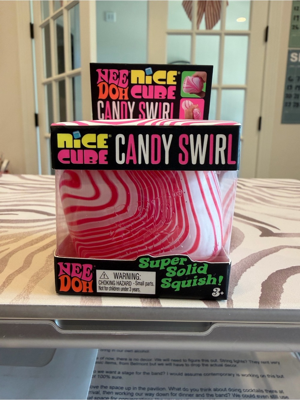 Needoh NiceCube Candy Swirl